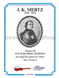6 Schubert Songs (Guitar)